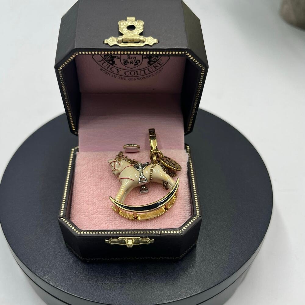 JUICY COUTURE 2006 Limited Edition ROCKING HORSE Pony Teeter Totter Charm‎